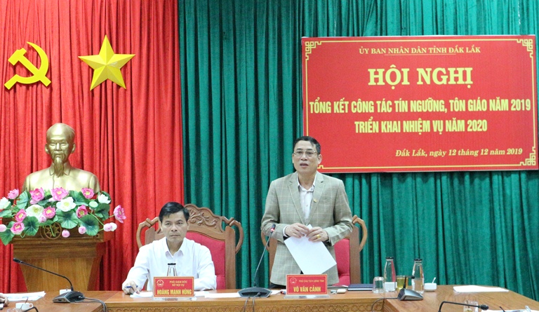 Hội nghị triển khai nhiệm vụ công tác tín ngưỡng, tôn giáo năm 2020